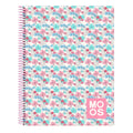 Moos Notizbuch Flores Mehrfarbig A4 120 Sheets – Produktansicht 1