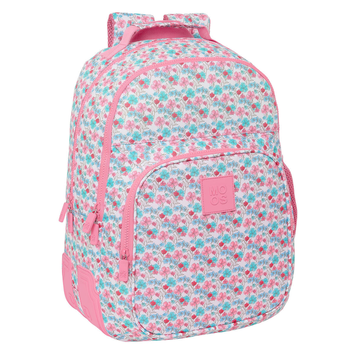 Moos Schultasche Flores Mehrfarbig – Produktansicht 1