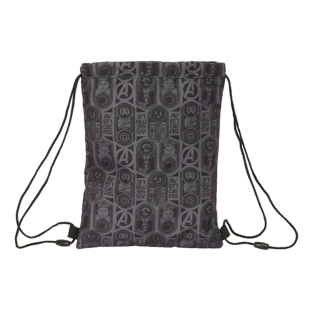 The Avengers Rucksack mit Strings Vendetta Schwarz – Ansicht 2