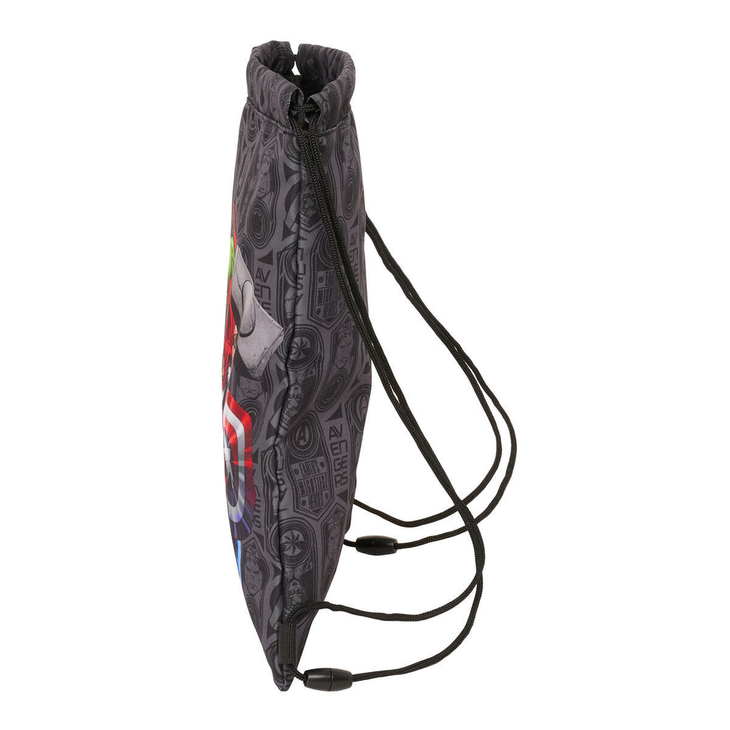 The Avengers Rucksack mit Strings Vendetta Schwarz – Ansicht 3