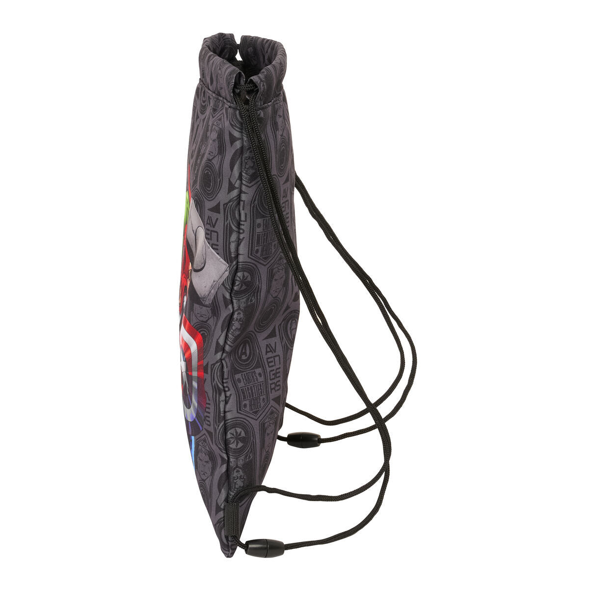 The Avengers Rucksack mit Strings Vendetta Schwarz – Ansicht 3