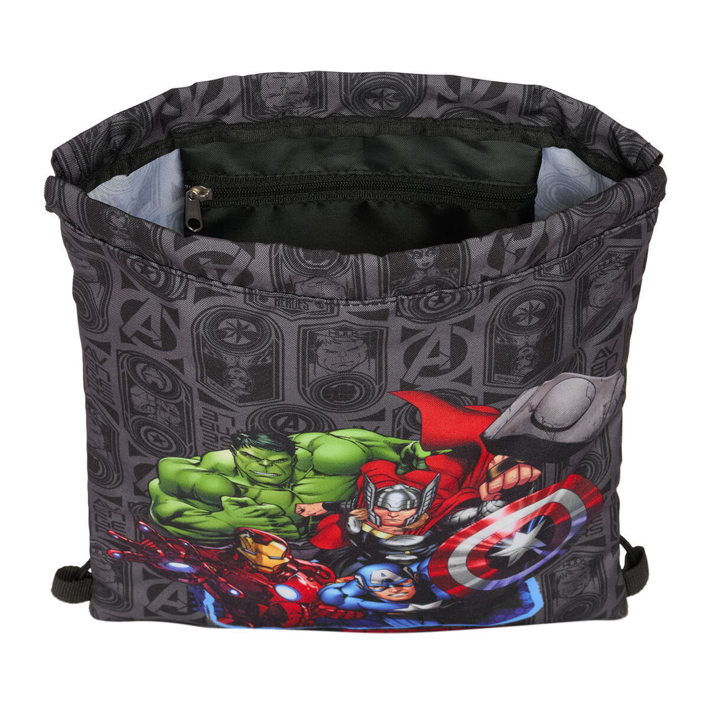 The Avengers Rucksack mit Strings Vendetta Schwarz – Ansicht 4