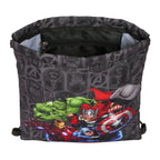 The Avengers Rucksack mit Strings Vendetta Schwarz – Ansicht 4