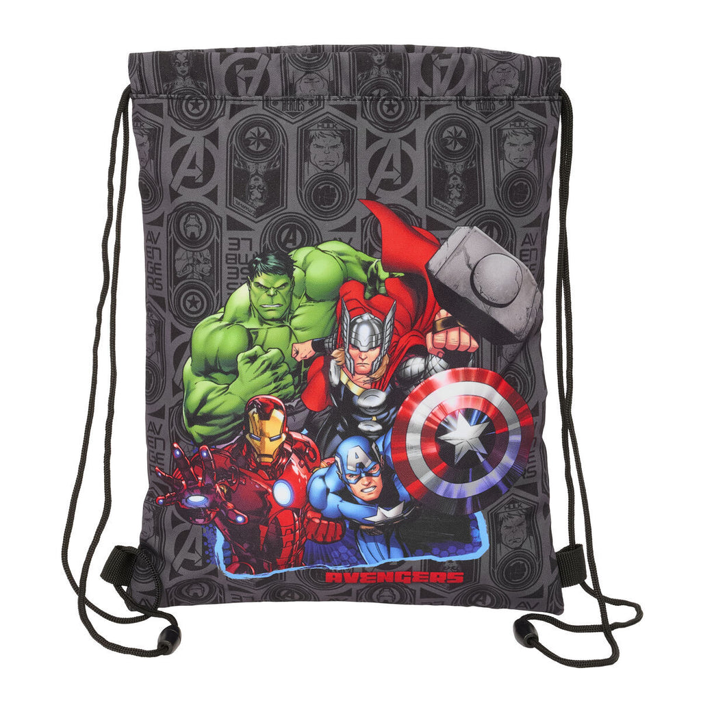 The Avengers Rucksack mit Strings Vendetta Schwarz – Ansicht 1