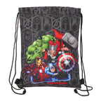 The Avengers Rucksack mit Strings Vendetta Schwarz – Ansicht 1