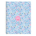 Vicky Martín Berrocal Notizbuch Paraíso Blau Rosa A4 120 Sheets – Produktansicht 1