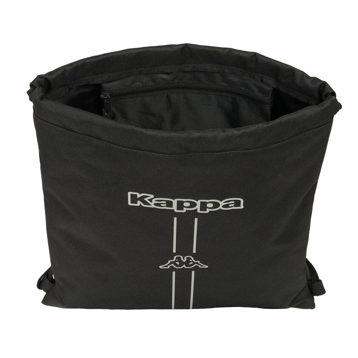 Kappa Rucksack mit Strings Dunkel Schwarz – Produktansicht 3