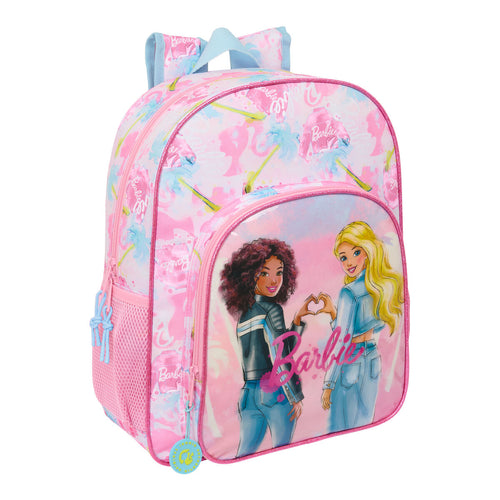 Barbie Schultasche Painterly Rosa Sky Blau