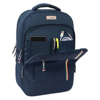 Rucksack für Notebook & Tablet mit USB Ausgang El Ganso Eclipse Navy Blau – Ansicht 3