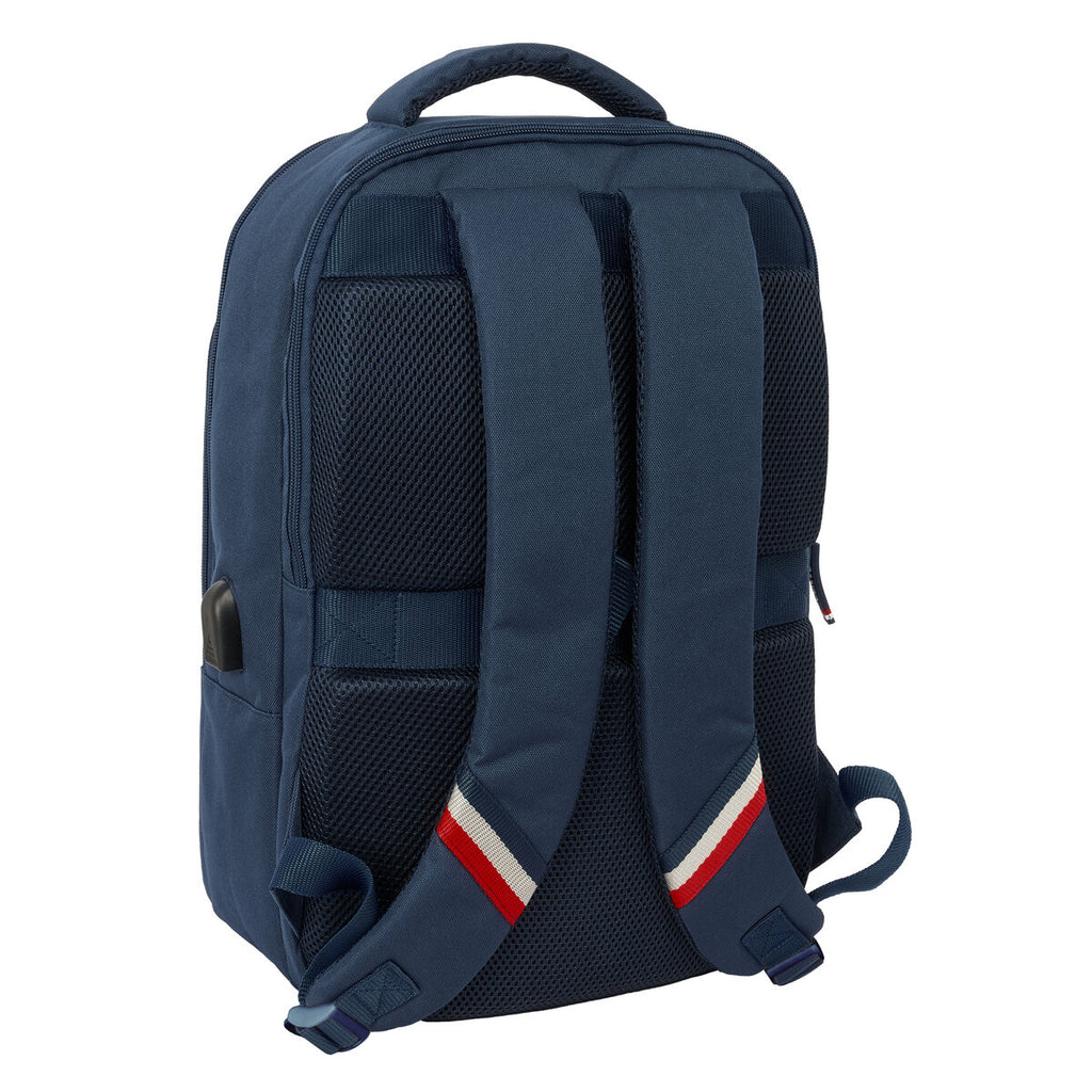 Rucksack für Notebook & Tablet mit USB Ausgang El Ganso Eclipse Dunkelblau – Produktansicht 5