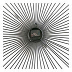 Wanduhr Metall – Produktansicht 3