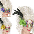 Feather Eye Maske Mehrfarbig – Produktansicht 1