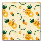 Wiederverwendbare Stoffmaske 10-12 Years Pineapple – Produktansicht 2