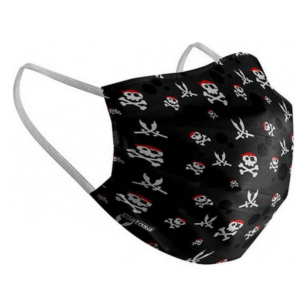 Wiederverwendbare Stoffmaske 6-9 years Pirate – Produktansicht 1
