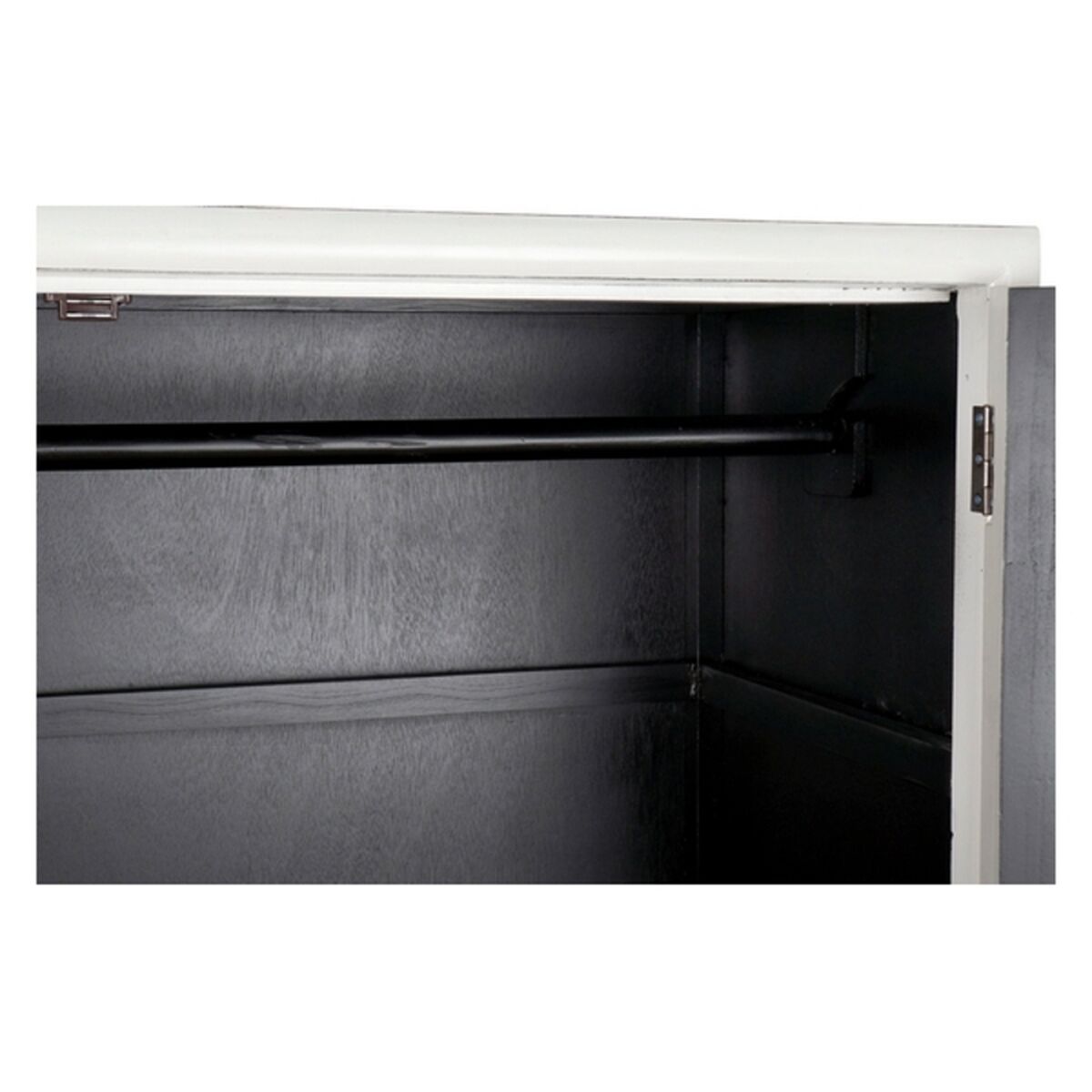DKD Home Decor Schrank Weiß Gold Metall Poplar – Produktansicht 7