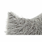 DKD Home Decor Teppich Grau mit Haar – Produktansicht 3