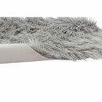 DKD Home Decor Teppich Grau mit Haar – Produktansicht 2