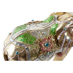 DKD Home Decor Dekofigur Elephant Gold Kunstharz Mehrfarbig – Produktansicht 3