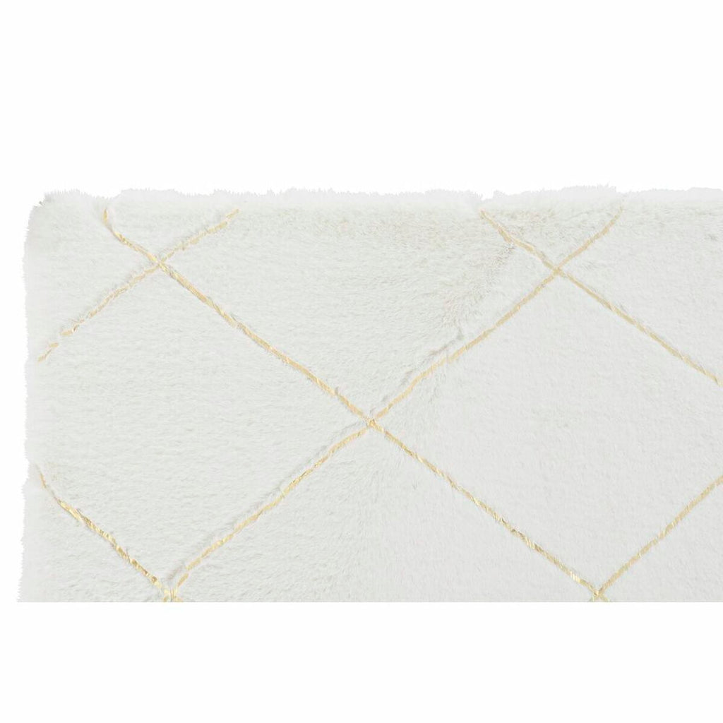 DKD Home Decor Teppich Weiß Modern – Produktansicht 2
