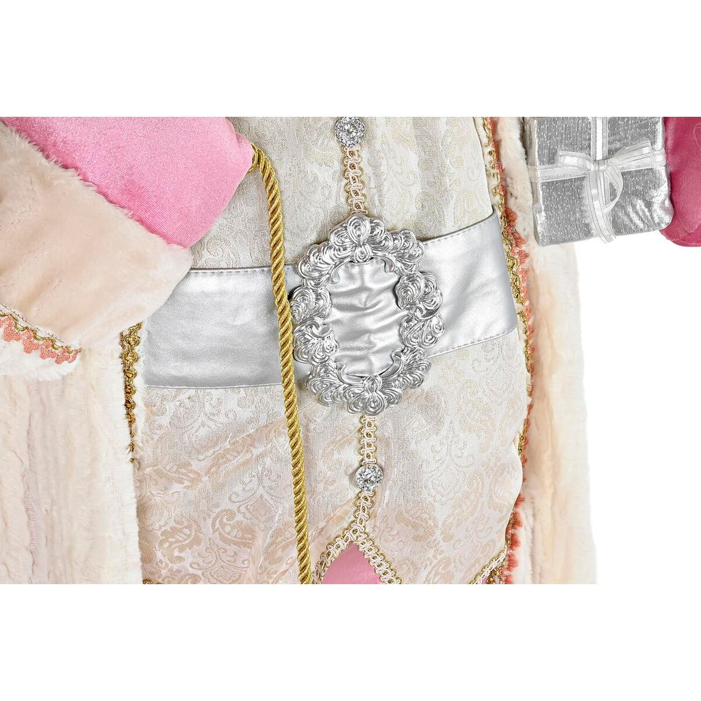 DKD Home Decor Weihnachtskugel Grau Rosa – Produktansicht 4