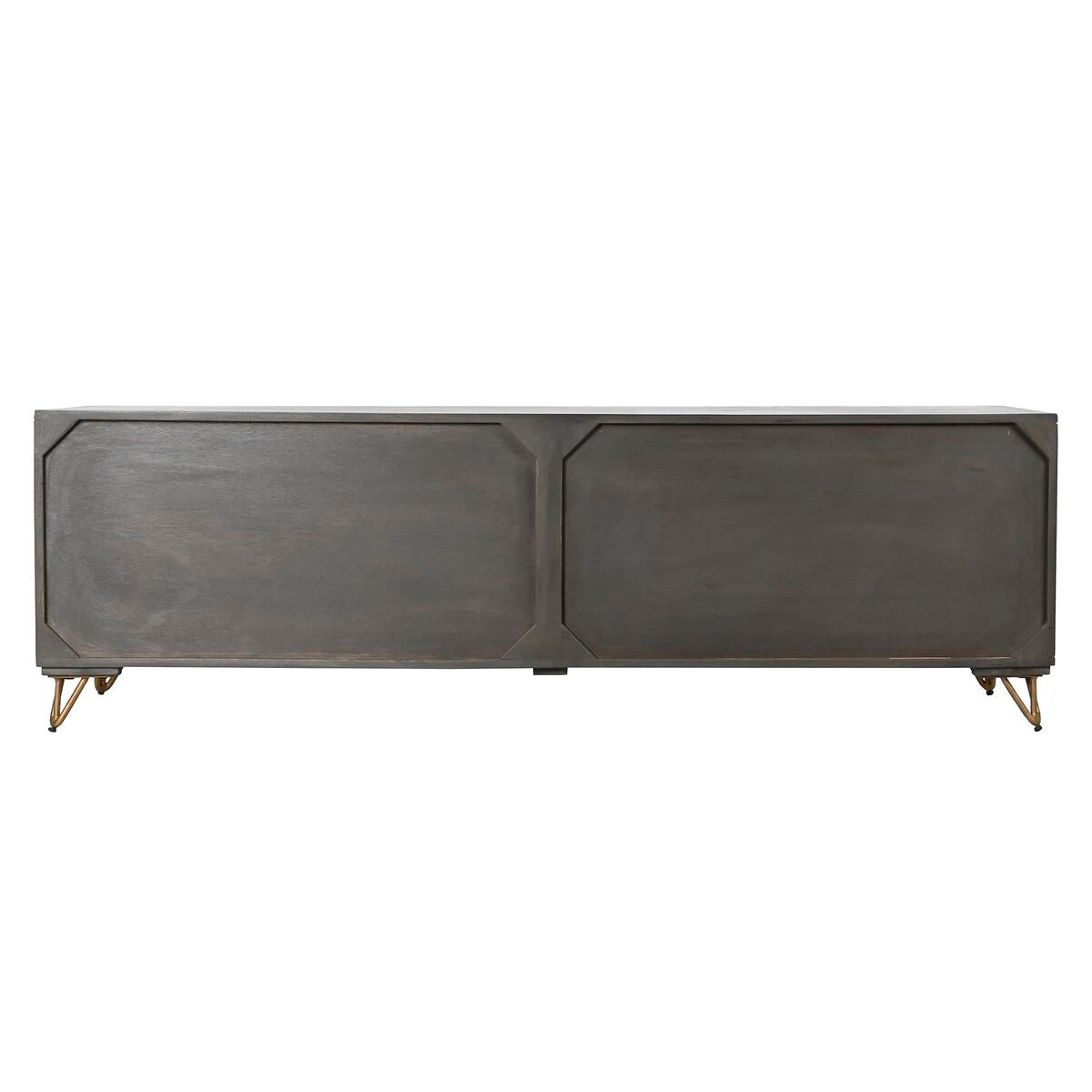 DKD Home Decor TV furniture Metall Braun Mango Holz 160 x 40 x 50 cm – Produktansicht 2
