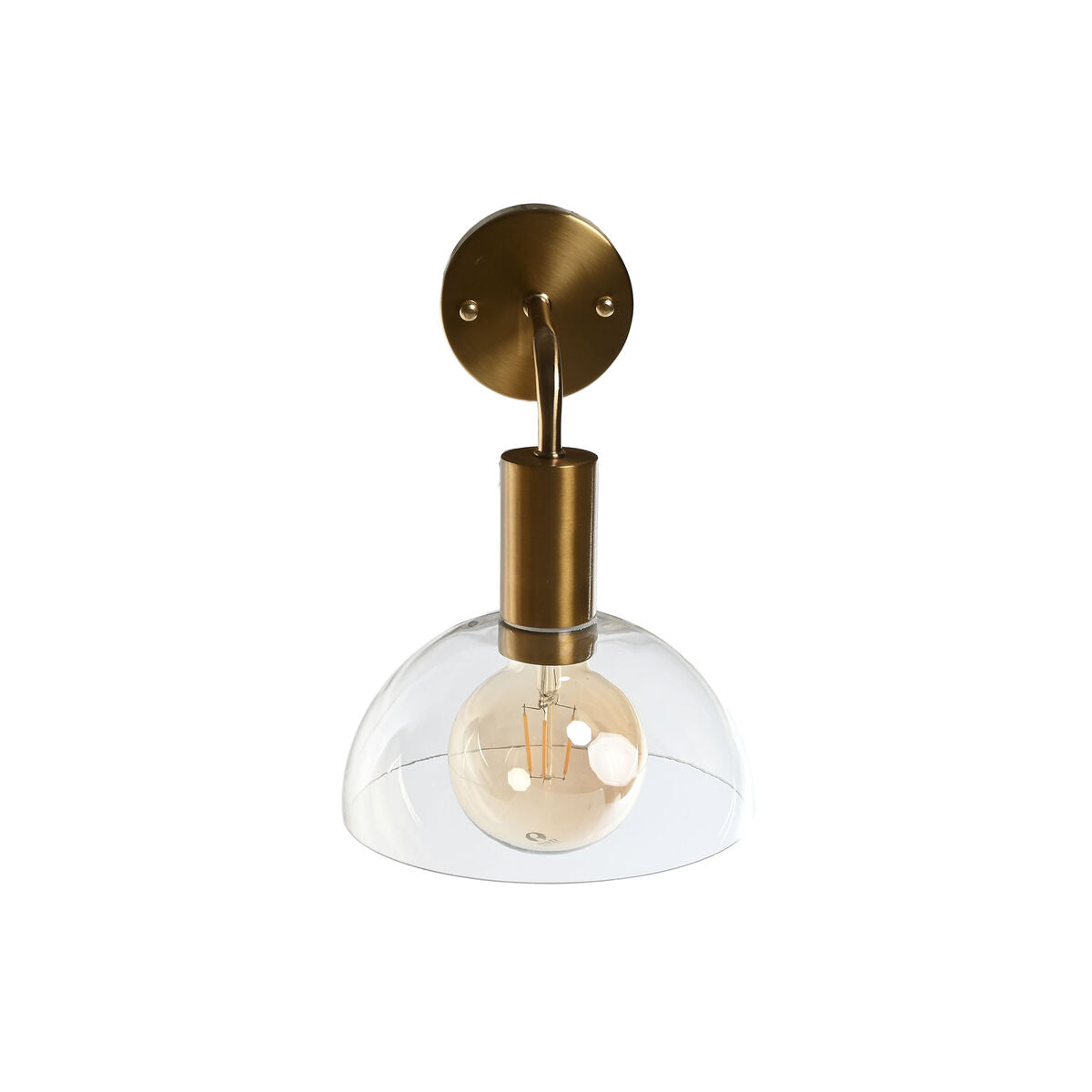 DKD Home Decor Wand Lamp Gold Metall Crystal 50 W Modern 220 V 20 x 25 x 28 cm – Produktansicht 4