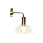DKD Home Decor Wand Lamp Gold Metall Crystal 50 W Modern 220 V 20 x 25 x 28 cm – Produktansicht 1