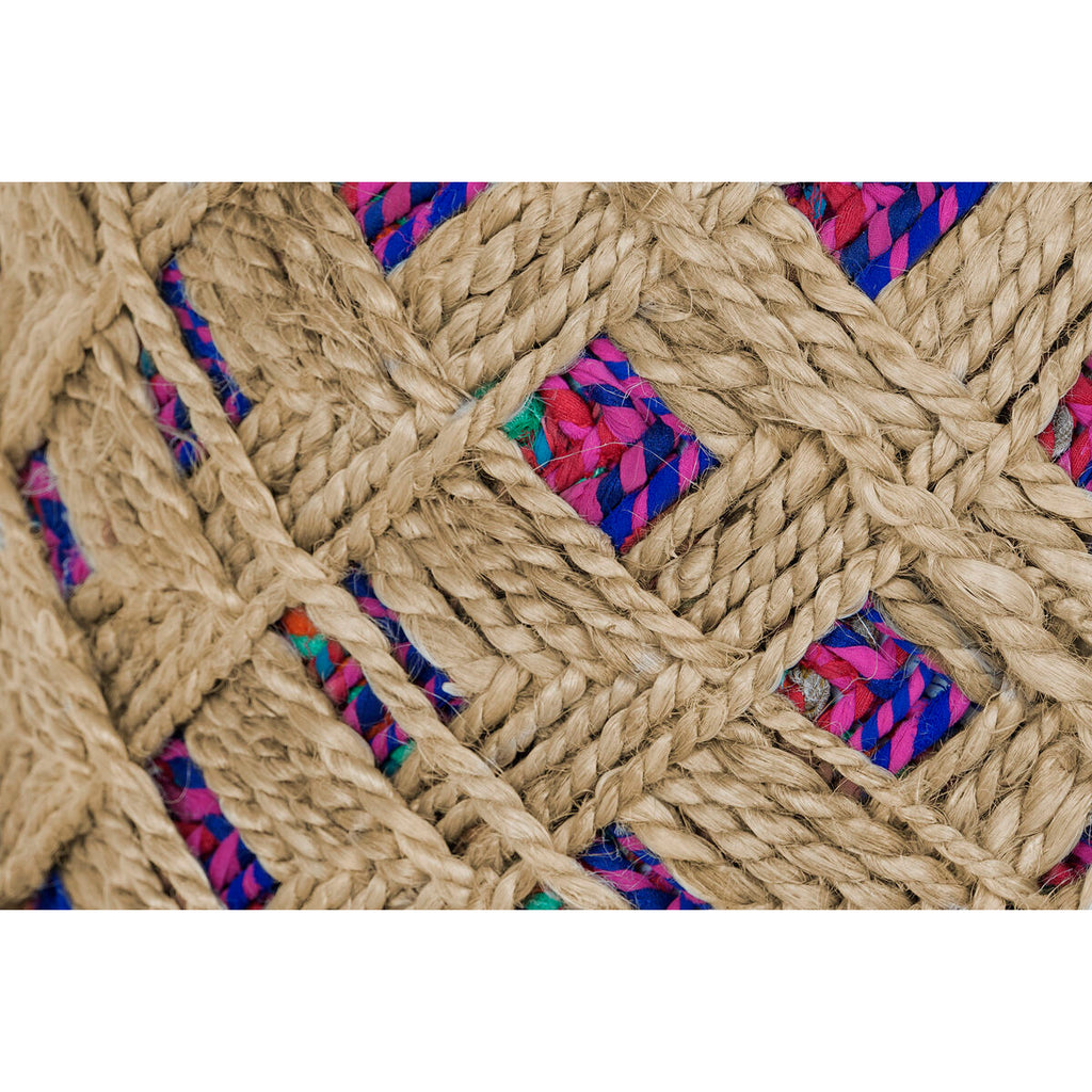 Home ESPRIT Footrest Braun Mehrfarbig Jute – Produktansicht 4