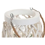 Home ESPRIT Kerzenhalter Weiß Holz Crystal – Produktansicht 2