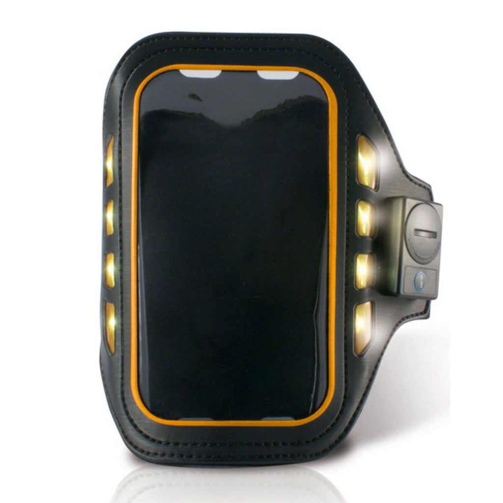 KSIX Sport Armband mit LED 4" Schwarz Neoprene – Produktansicht 1