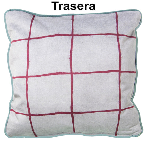 Alexandra House Living Kissen Venecia Mehrfarbig Textil