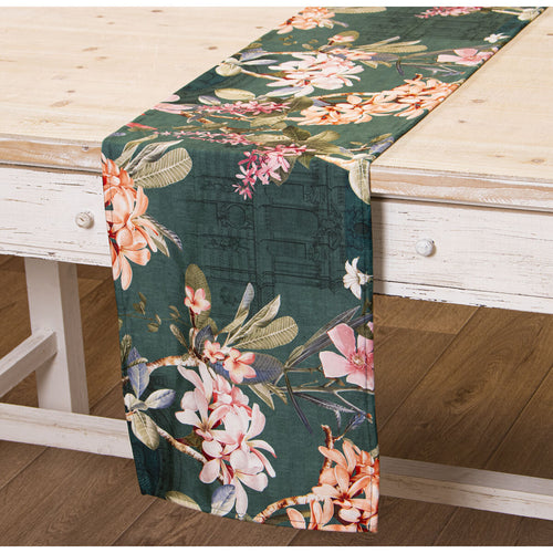 Alexandra House Living Tischläufer Mehrfarbig Textil Rechteckig