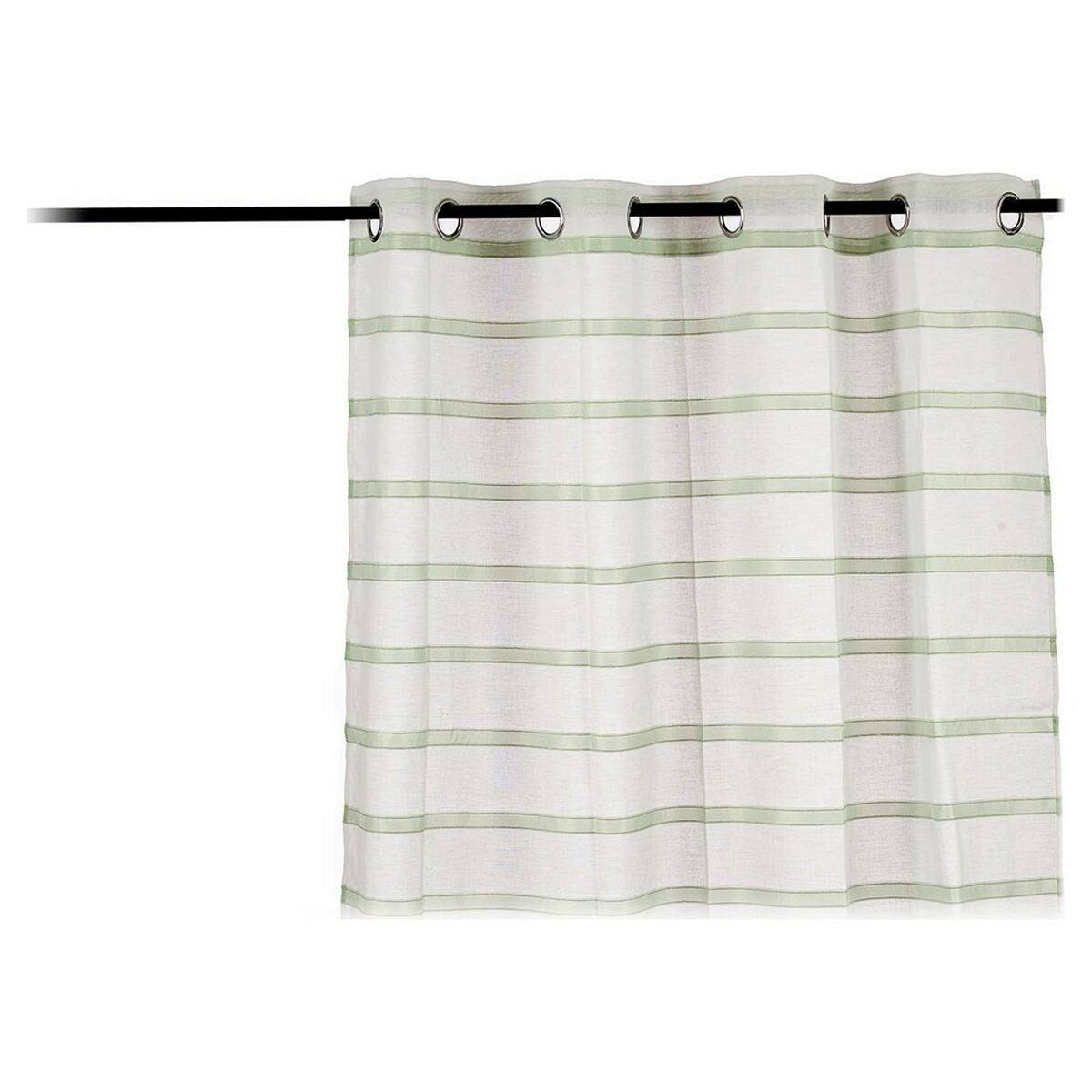 Gift Decor Curtain Grün Net curtain Stripes – Produktansicht 1