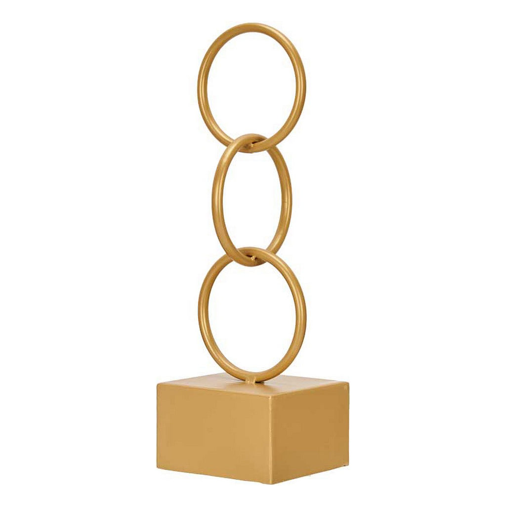 Gift Decor Dekofigur Gold Rings – Produktansicht 1