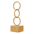 Gift Decor Dekofigur Gold Rings – Produktansicht 1