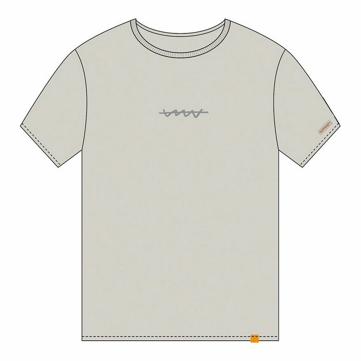 Cállate la Boca Kurzarm-T-Shirt Beige – Produktansicht 2
