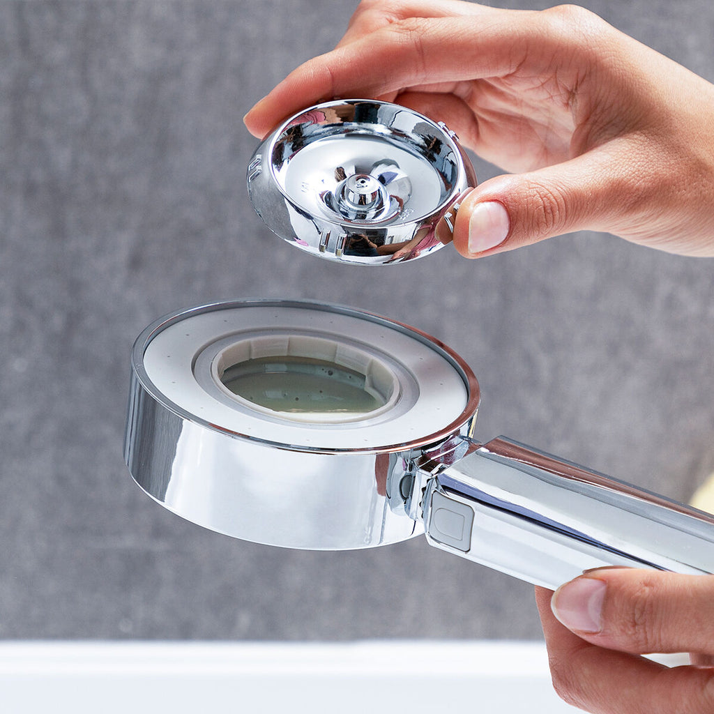 InnovaGoods 3-in-1 Double Shower Kopf mit Dispenser Xawara – Produktansicht 4