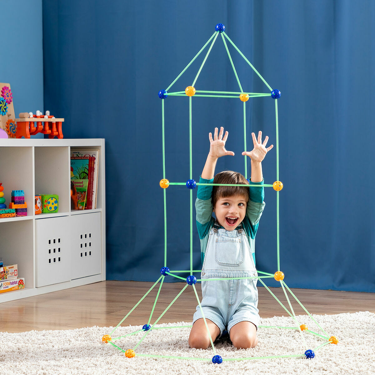 InnovaGoods Kinder-Festungs-Bauset Builkitt – Produktansicht 2