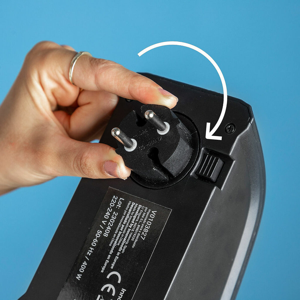 InnovaGoods Tragbar Mini Plug Heizgerät Heatpod 400 W – Produktansicht 4