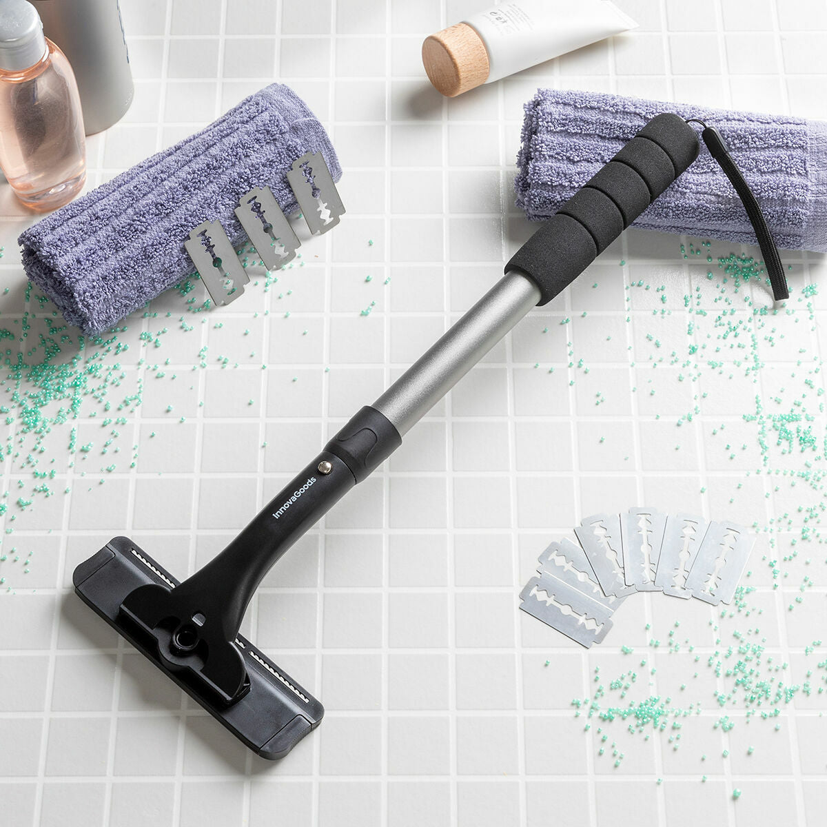 InnovaGoods Körper Shaver mit Extendable Aluminum Griff Extaver – Ansicht 4
