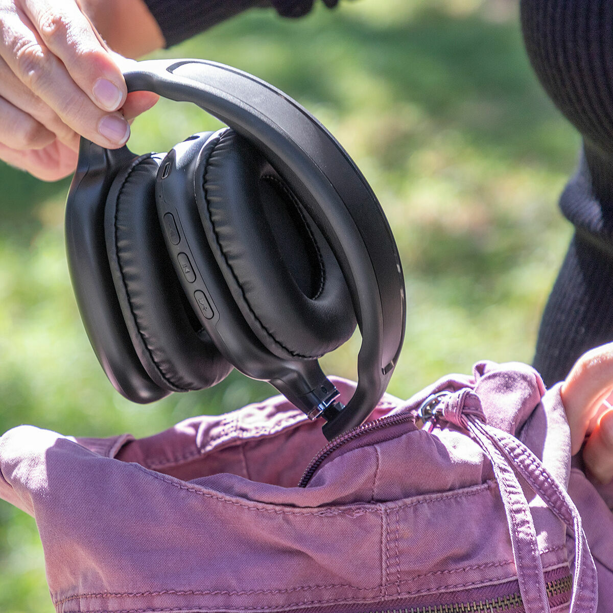 InnovaGoods Klappbar Kabellos Over-ear Kopfhörer Folbeat – Produktansicht 5