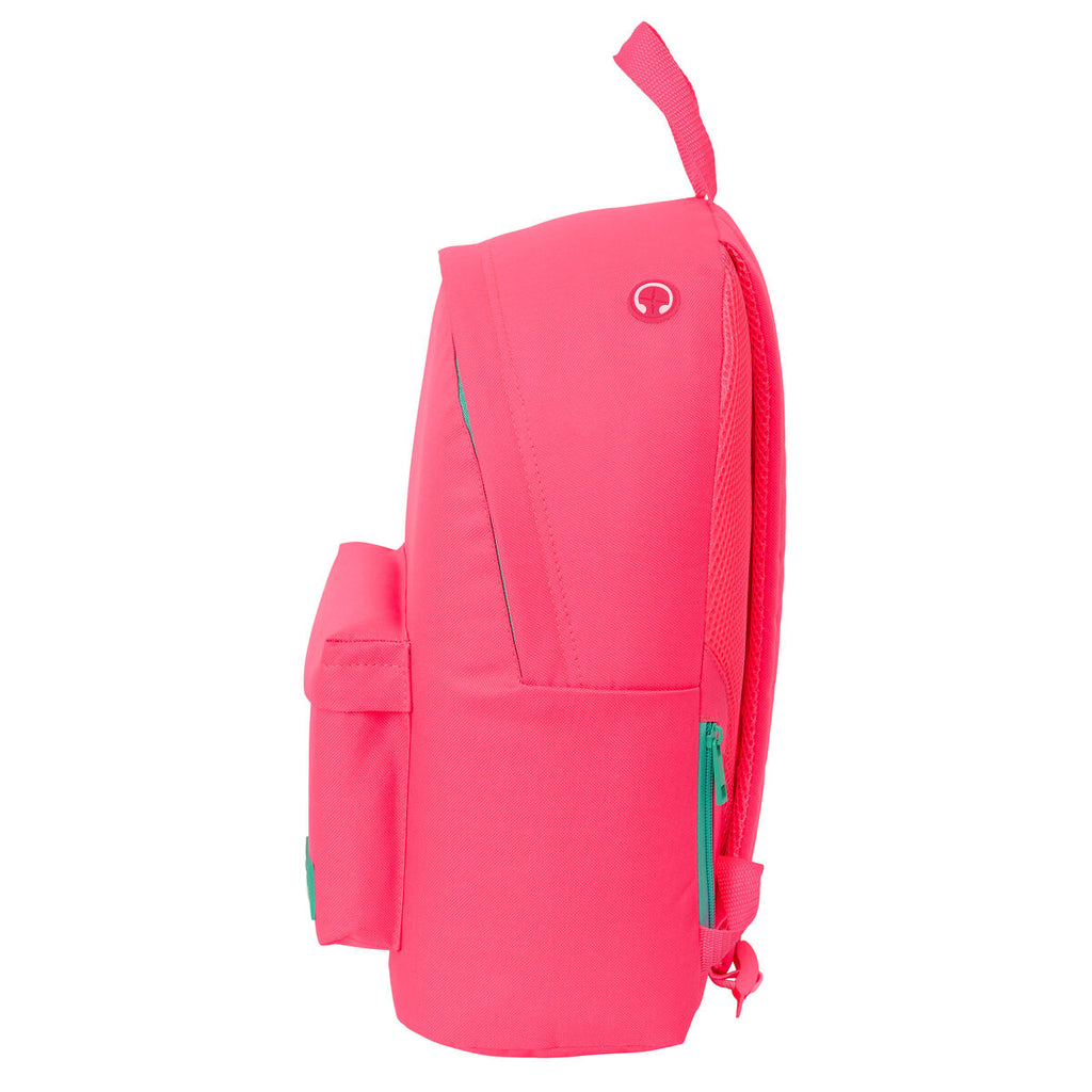 Laptop-Rucksack Nait Fluor Rosa 31 x 41 x 16 cm – Ansicht 4