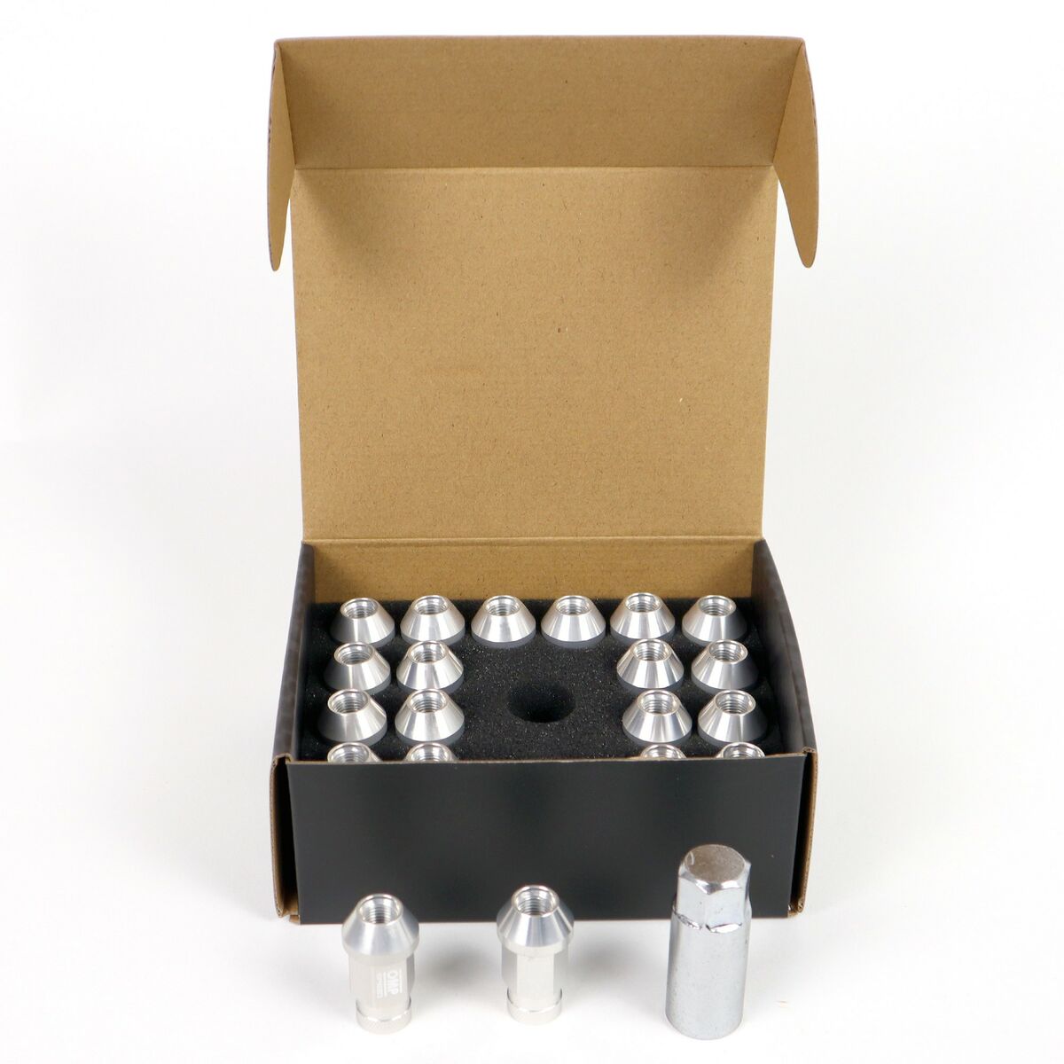 OMP Set Nuts OMPS09911202 40 mm M12 x 1,25 20 uds – Produktansicht 1