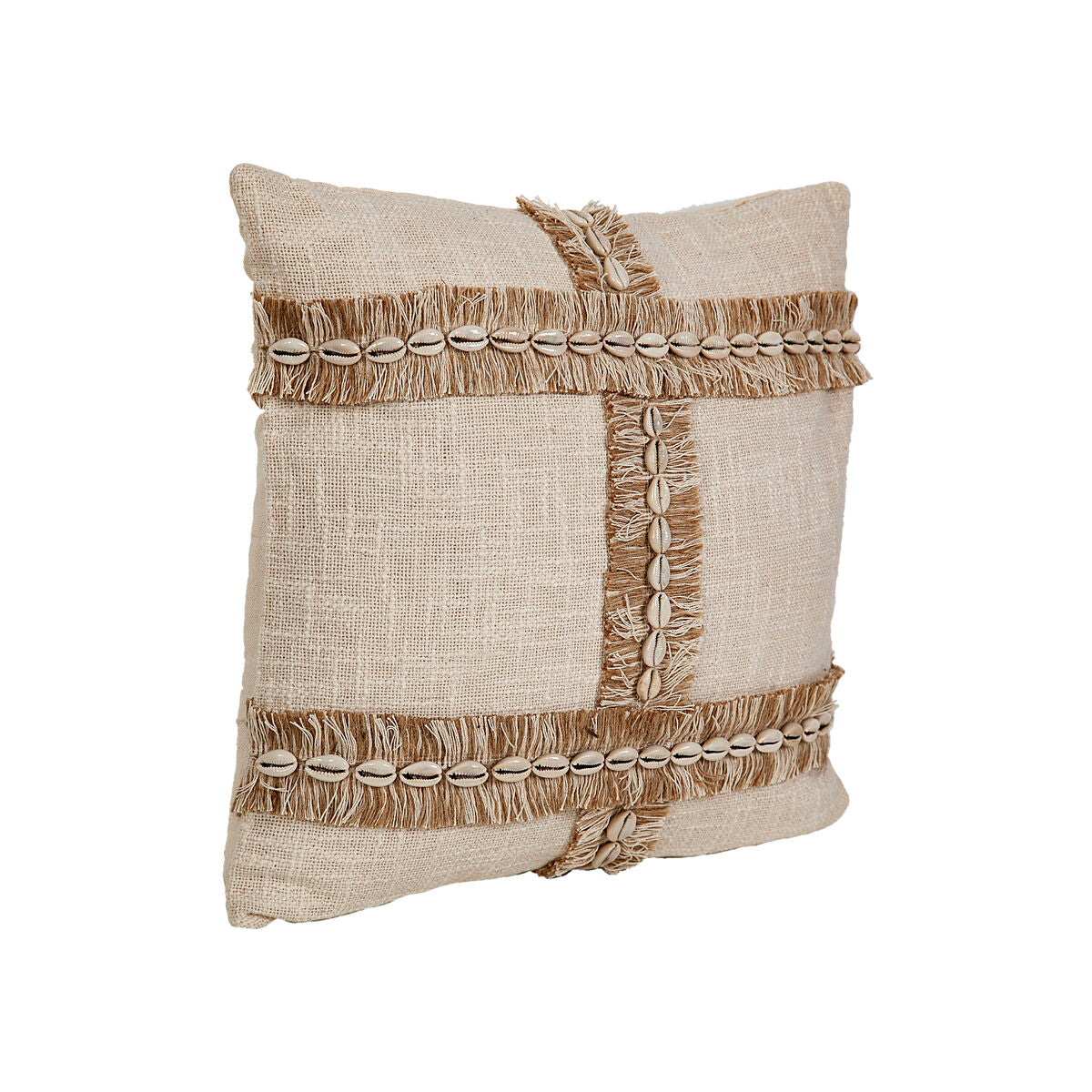 Romimex Kissen Beige Shells – Ansicht 1