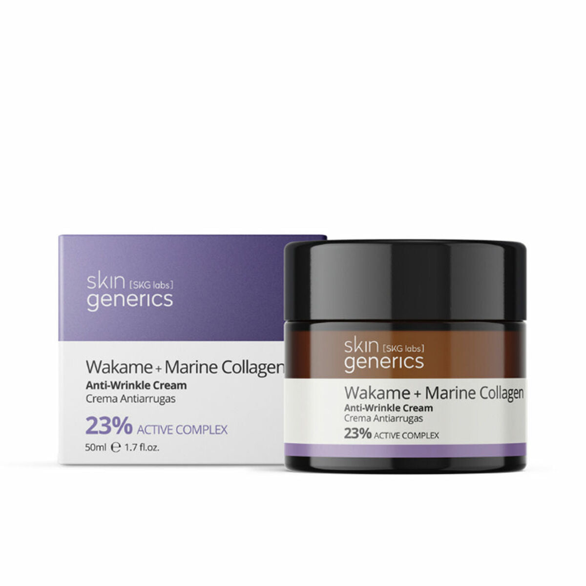 Skin Generics Anti-Falten-Creme Wakame + Marine Collagen 50 ml – Produktansicht 1