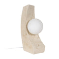 Tischlampe Creme Polyresin 220-240 V 16,5 x 11,5 x 30 cm – Produktansicht 1