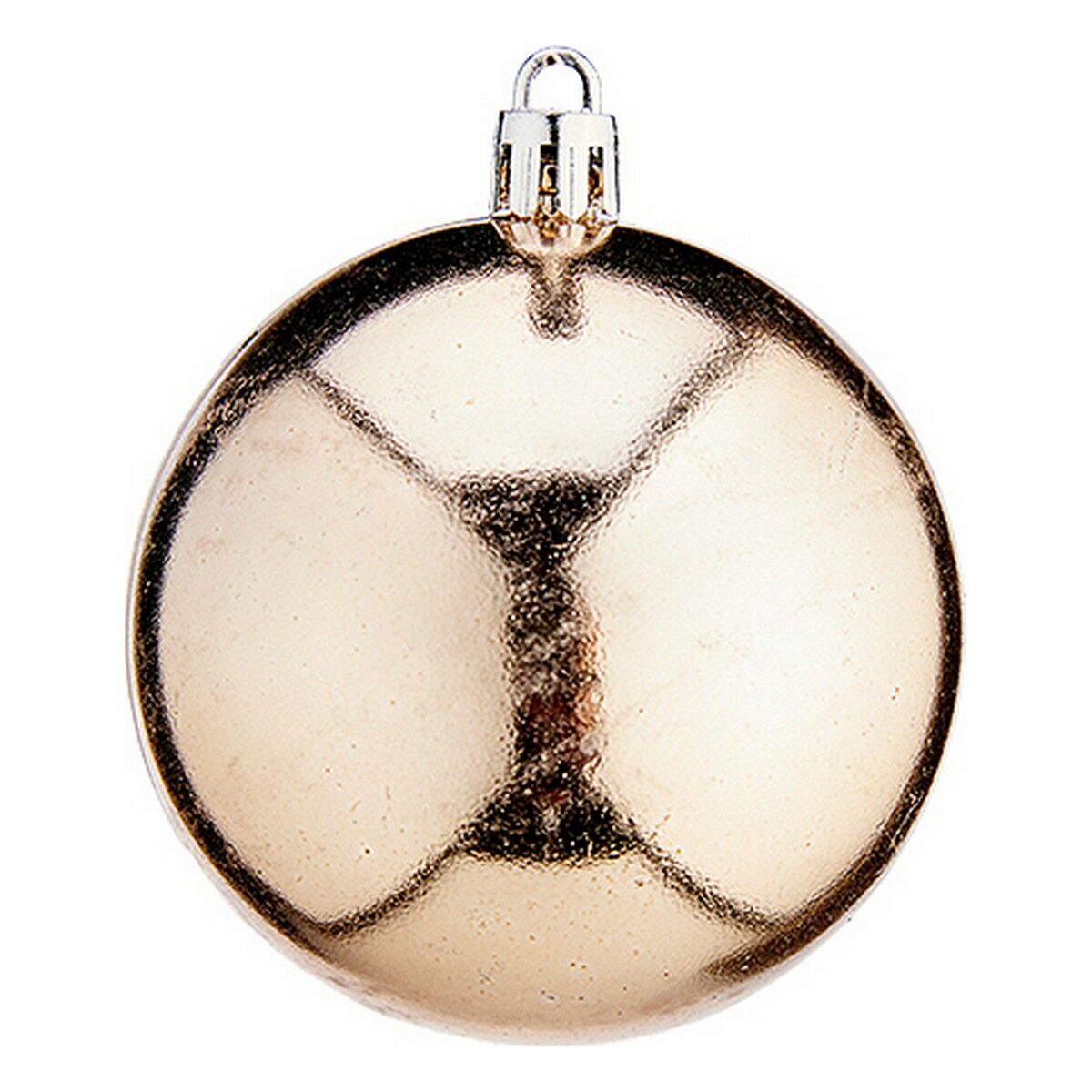 Krist+ Weihnachtskugeln 00476-6 Champagne Kunststoff Ø 7 cm – Produktansicht 1