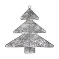 Krist+ Weihnachtskugel Silber Metall Kunststoff Weihnachtsbaum – Produktansicht 1