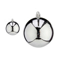 Krist+ Weihnachtskugeln K1912475-3 Silber Kunststoff Ø 8 cm – Produktansicht 1