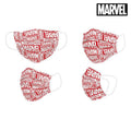 Marvel Hygienische Gesichtsmaske Kinder-Rot – Ansicht 1